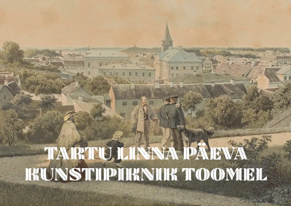 Tartu linna päeva kunstipiknik Toomemäel